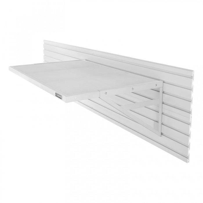 Gladiator Overhead Max Gearloft™ Storage Shelf - Hammered White