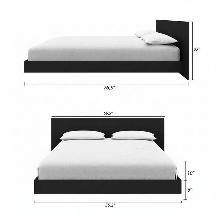 Satori Low Platform Full Bed Set