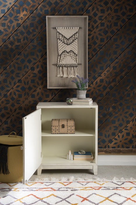 Grace Accent Cabinet - Smoky White