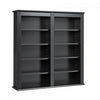 Double Wall Mounted Storage - Black