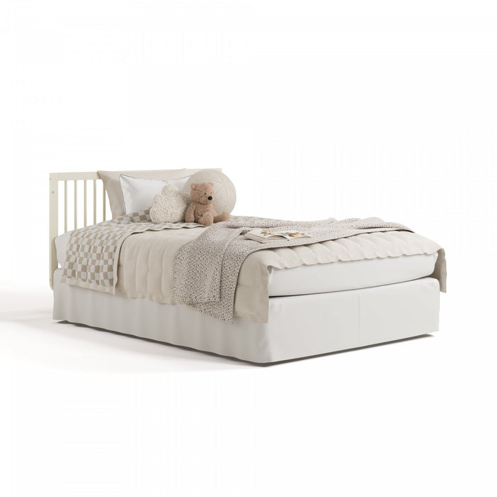 Storkcraft Santorini 5-In-1 Convertible Crib - Frosted Oat/Driftwood