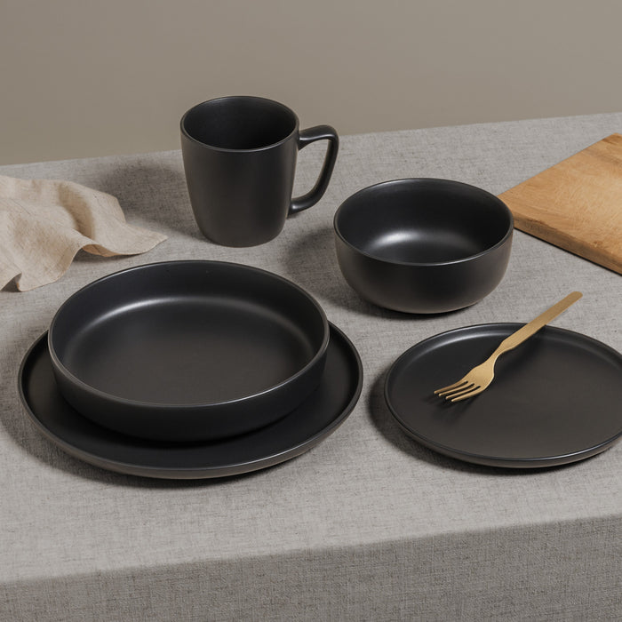 Lisbon Stoneware Dinner Plates, Set of 4 