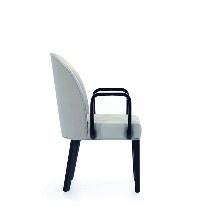 Hillman Modern 6-Piece Dining Chair Set in Light Gray