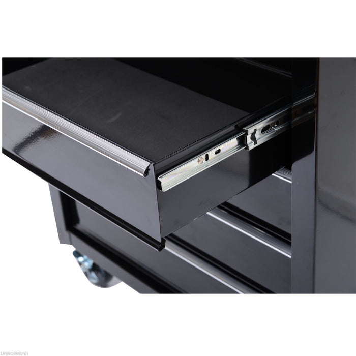 Homcom 5 Drawer Steel Rolling Tool Cabinet