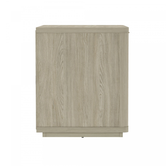 Evelyn Modern 32\" Nightstand in Natural (1-Drawer) - Set of 2