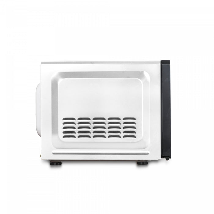 CHM Series Commercial Chef 0.6 Cu. Ft. Countertop Microwave Oven, CHM660W, White Countertop Microwave Less 1cuft