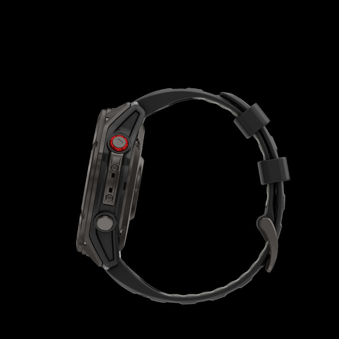 Garmin Fenix 8 Pro 51mm Carbon Adventure Smartwatch - Outdoor Tracker, Extended Battery Life, Map Navigation, LTE LiveTrack, Step Speed Loss, Smart Alarm