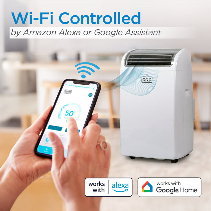 Black+Decker 14,000 BTU Smart Portable Air Conditioner - BPACT14WT