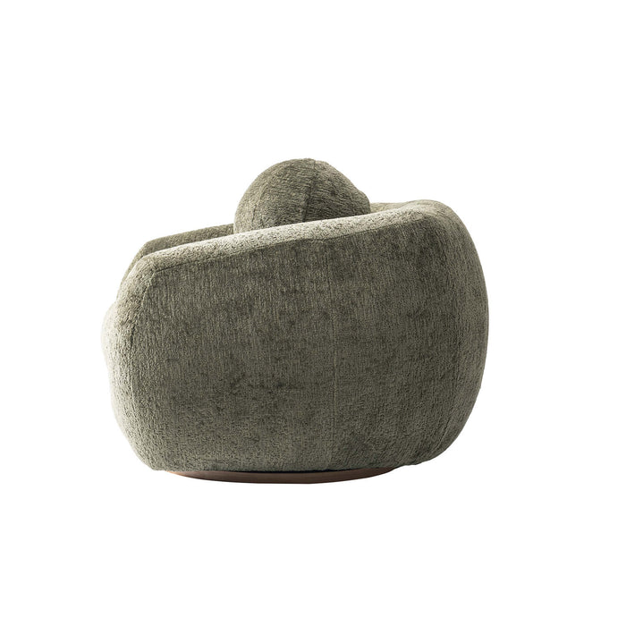 Tribeca Mid-Century Modern 3-Piece Sofa Set in Olive Green