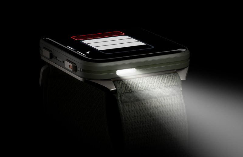 Garmin Venu X1 Moss Lightweight Smartwatch - Outdoor Tracker, Titanium Case, ComfortFit Band, Health Monitoring, Voice Commands, Music Storage