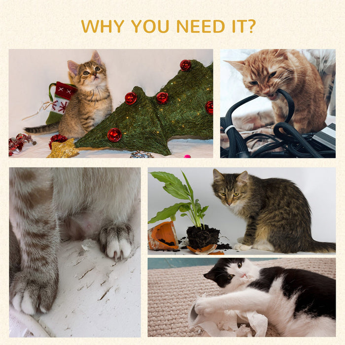 Pawhut Cat Tree Tower Indoor Cats Climbing Activity Center Kitten Furniture W/ Cat House, Bed, Scratching Post, Hanging Toy, Brown