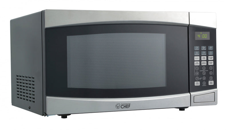 CHM Series Commercial Chef 1.6 Cu. Ft. Countertop Microwave Oven, CHM16100S6C Countertop Microwave Larger 1cuft