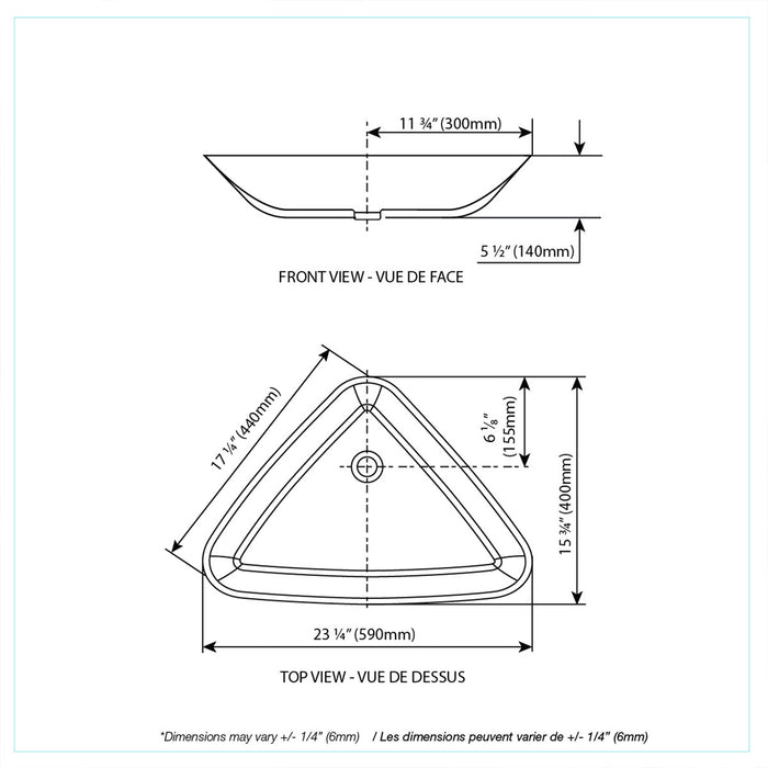 Shawny White Bathroom Sink