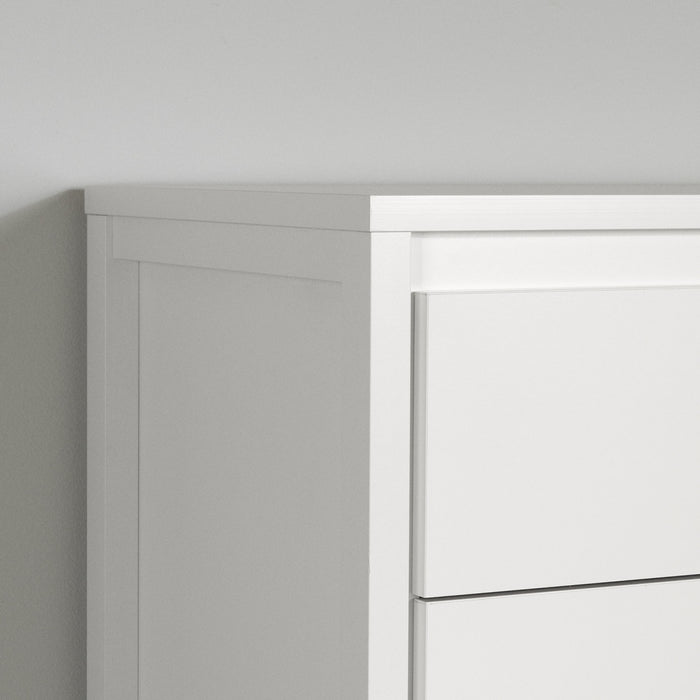 Gravity 6-drawer Dresser - Pure White 