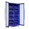 Forno Vernazza 40"Side-by-Side Dual Zone Wine Cellar, 25.07 cu.ft Capacity, Stainless Steel- FWCDR6642-40S | Cave a vin Vernazza de 40" cote a cote a double zone, capacite de 25,07 pi³, en acier inoxydable-FWCDR6642-40S