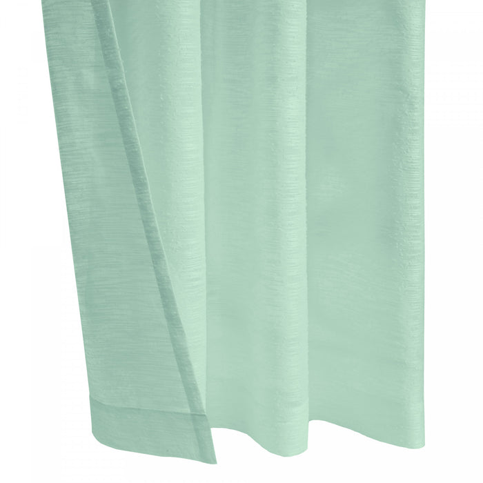 Habitat Boucle Surf Spray Sheer Grommet Curtain Panel - 52 x 63