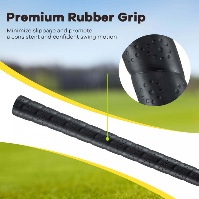 Ultimate Junior Golf Club Set For Children Includes 165cc #3 Fairway Wood & #7 Iron Yellow