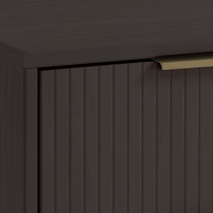 Granville Modern 3-Piece Dresser Set in Charcoal Gray