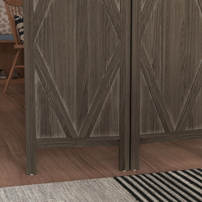 Homcom Wood Privacy Screens, Room Divider And Privacy Screens