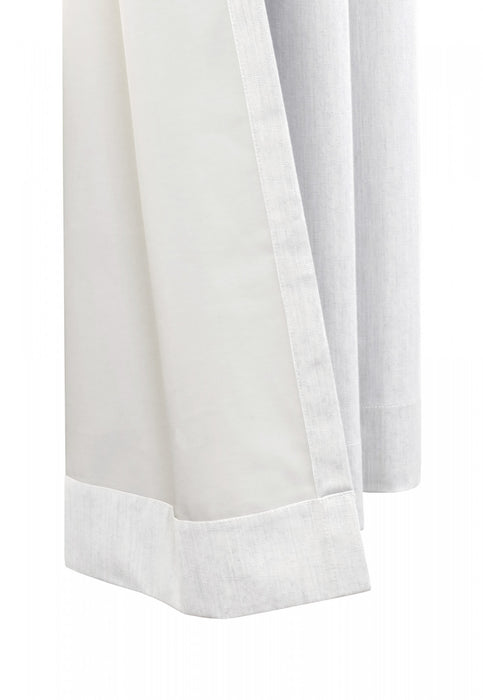 Thermaplus Kelly White Blackout Grommet Curtain Panel - 52 x 63