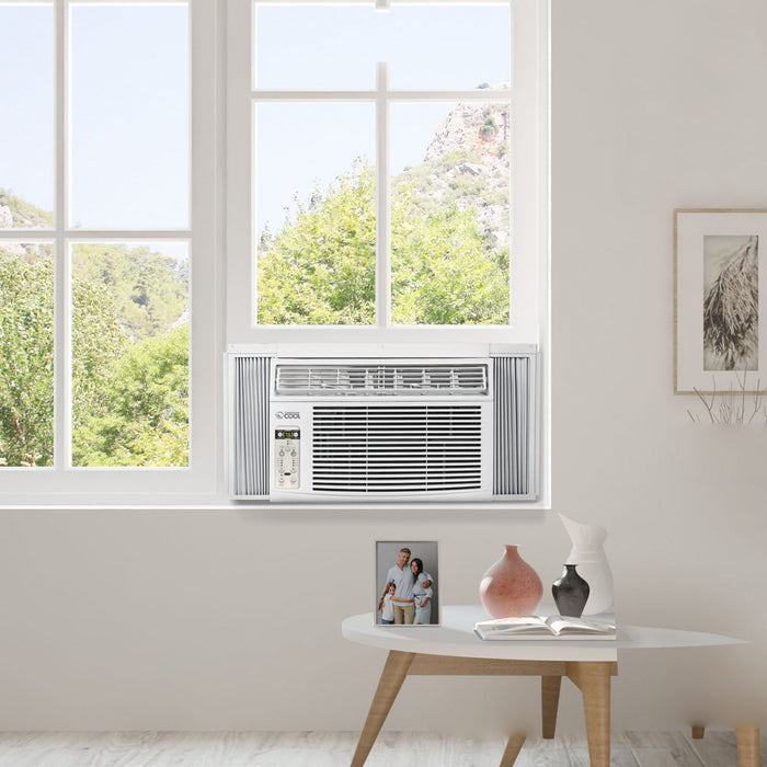 CWAM Series Commercial Cool Window Air Conditioner 8000 BTU, CWAM08W6C, White Air Conditioner Room