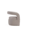 Corvette Mid-Century Modern Velvet Lounge Chair in Dove - Set of 2 | Fauteuil lounge Corvette style milieu du siecle en velours coloris colombe - Lot de 2