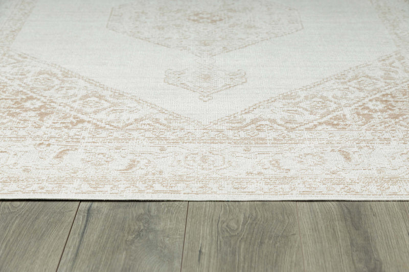 Maude Traditional 7'10\" x 10'6\" Area Rug in Brown Indoor Area Rug