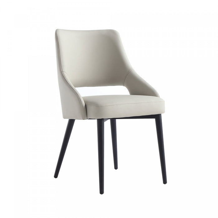 Tremont Modern 6-Piece Dining Chair Set in Stone Gray