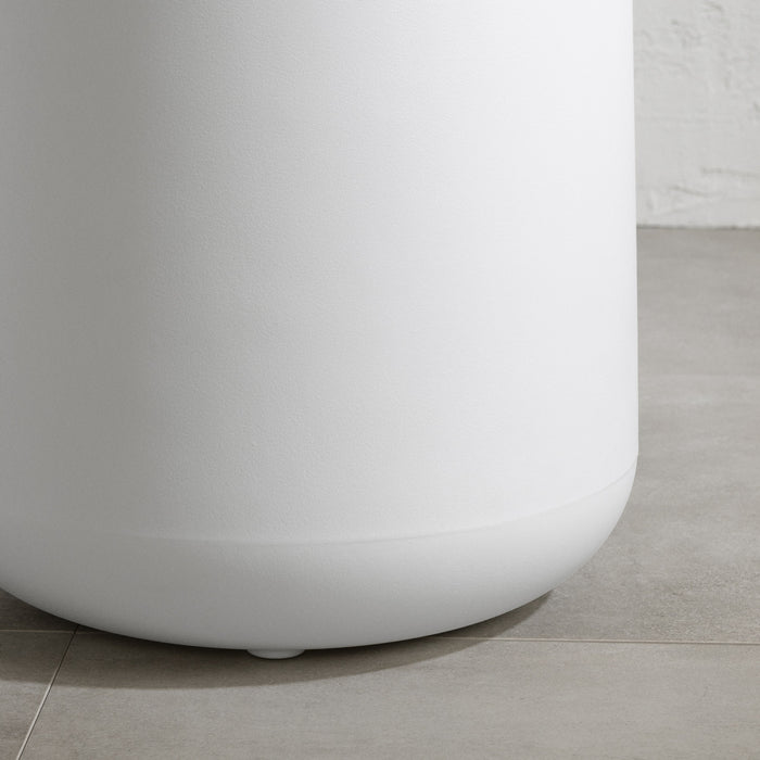 Dalya Round Outdoor Side Table White - South Shore Coffee Table