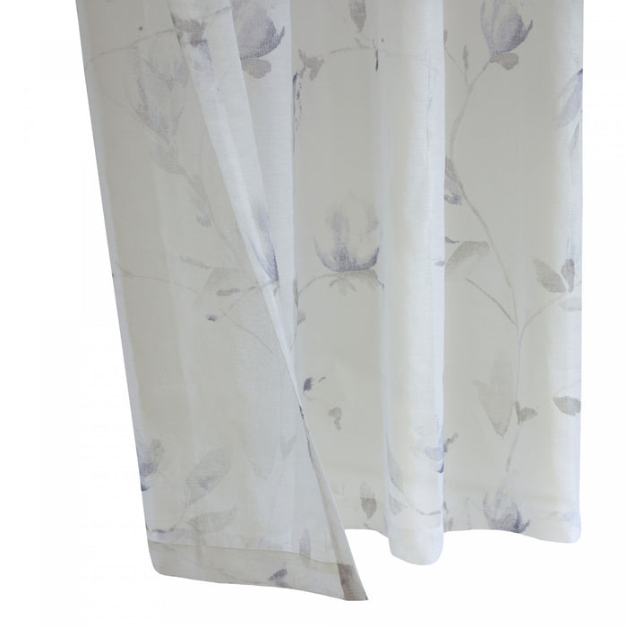 Habitat Symphony Purple Sheer Grommet Curtain Panel - 52 x 95