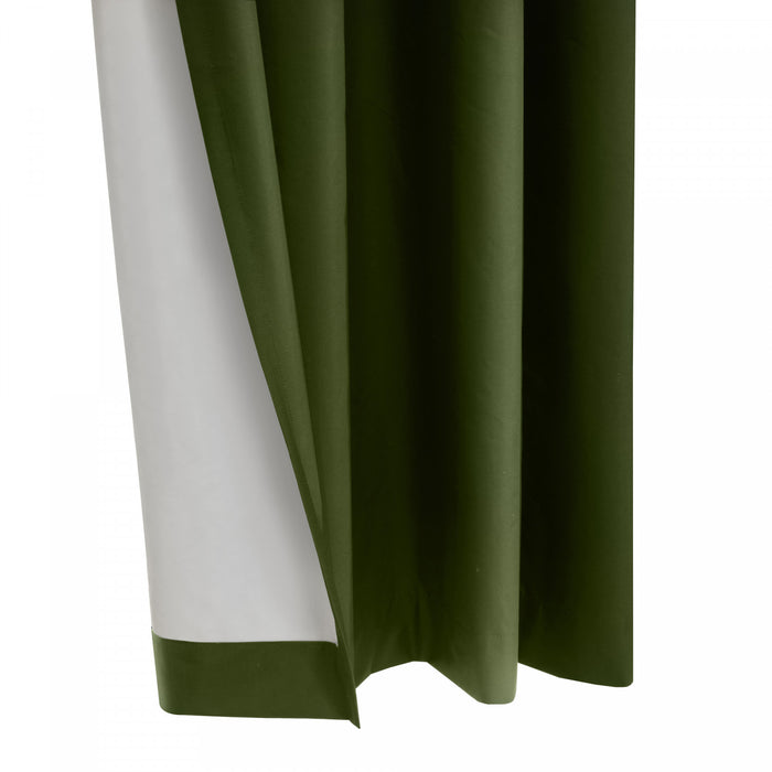 Thermaplus Alpine Olive Blackout Grommet Curtain Panel - 52 x 63