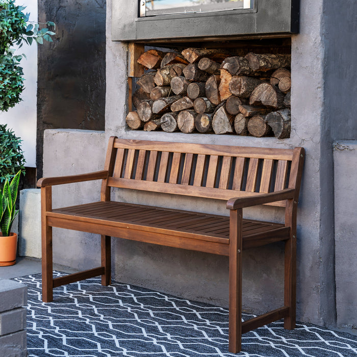 Catalan Bench Patio Seat - Teak