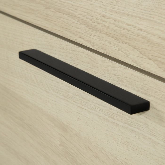 Step One Essential 2-drawer Nightstand - Bleached Oak 