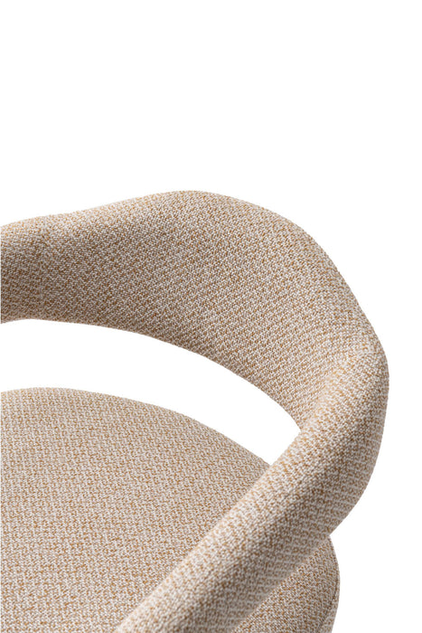 Aspen and Hathaway Modern Industry Chic 7-Piece Dining Set in Silver Lining and Black