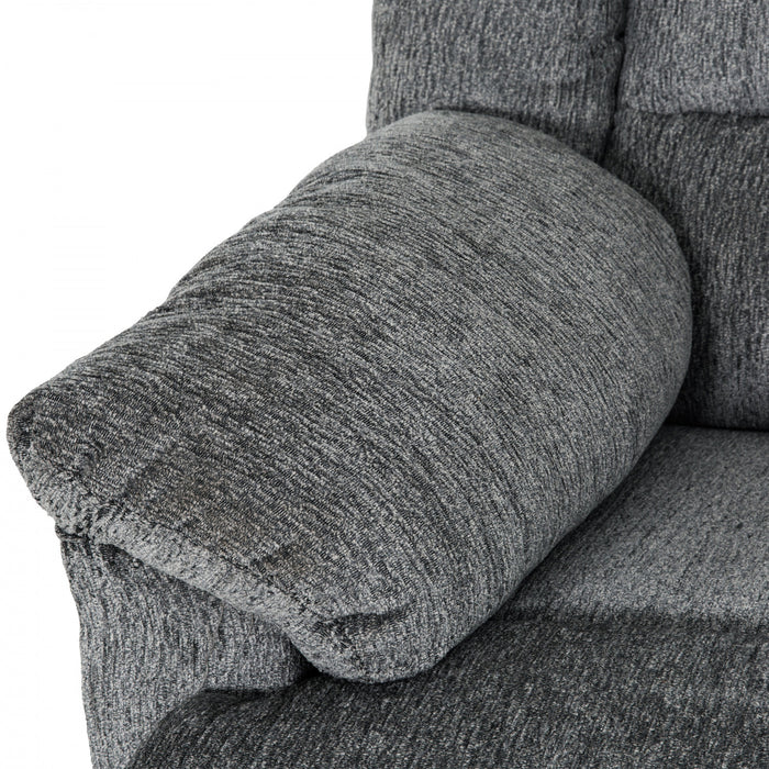 Weston 35 in. Upholstered Power Recliner Chair - Grey