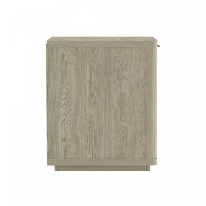 Evelyn Modern 20\" Nightstand in Natural (1-Drawer)
