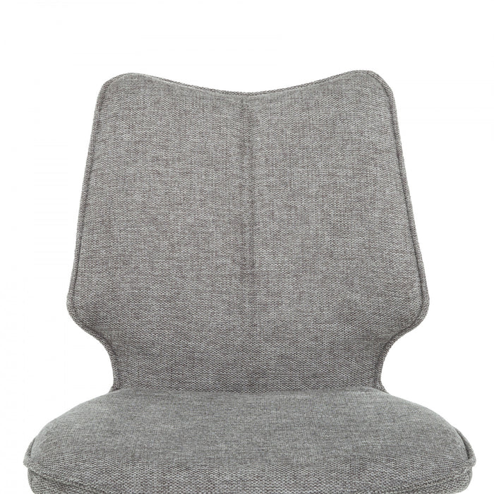 Bram Upholstered Modern Armless Dining Chair (Set of 2)