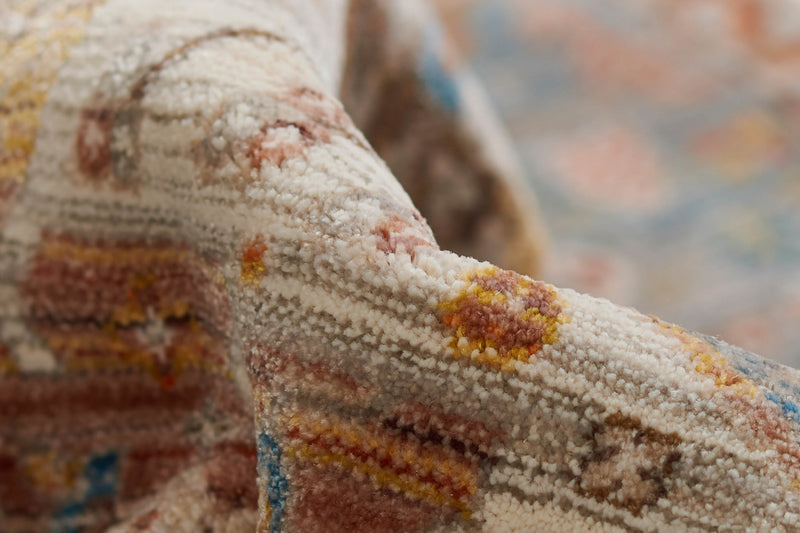 Dulce Traditional 9'0\" x Area Rug in Multi Indoor Area Rug