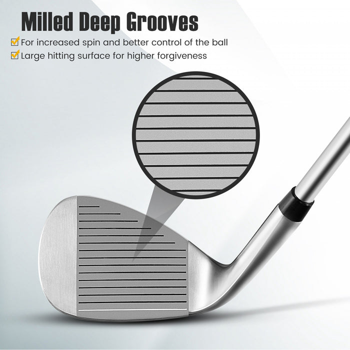 Ultimate Golf Wedge 56 Degree Sand Wedge Lob Wedge High Loft Golf Club Right Handed Silver
