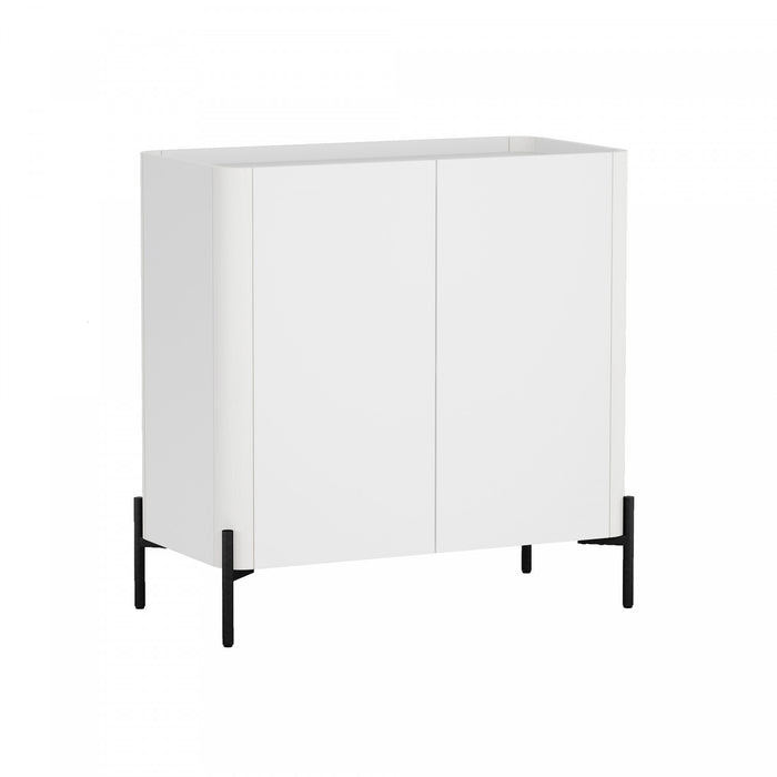 Abbey Modern 32\" Accent Cabinet in White