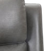 Marlow 60 in. Leather Match Power Reclining Loveseat with USB/USB-C - Charcoal | Causeuse inclinable electrique Marlow de 60 po en cuir assorti avec USB/USB-C - Charbon