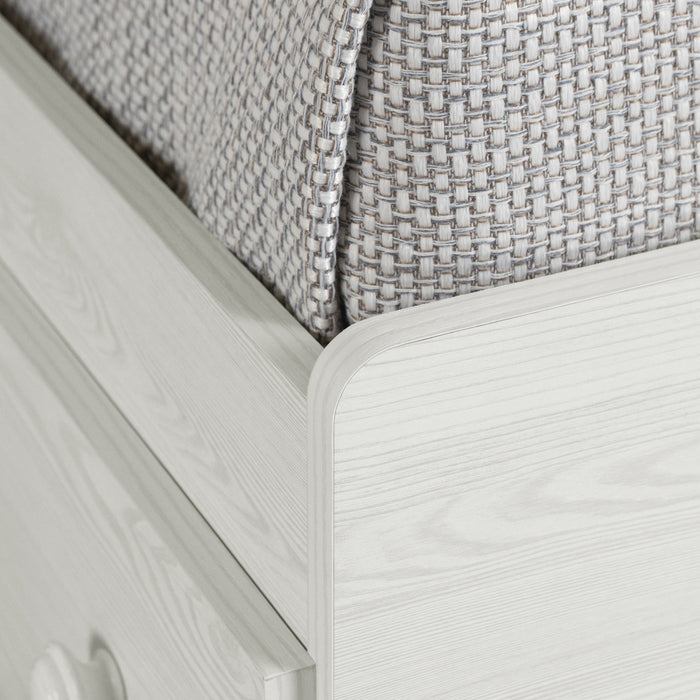 Summer Breeze Storage Bed And Bookcase Headboard Set White Pine - South Shore