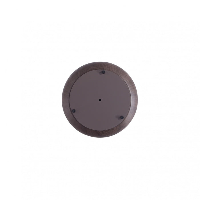 Patchin Modern End Table in Brown and Gold