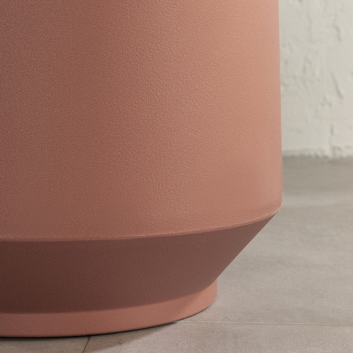 Dalya 16\" Planter - Burnt Orange