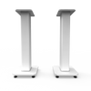 Kanto SX26 26" Fillable Speaker Stands with Isolation Feet and Fillable Channel - Pair, White | Pieds d'enceintes Kanto SX26 26" remplissables avec pieds isolants et canal de remplissage - paire, blanc
