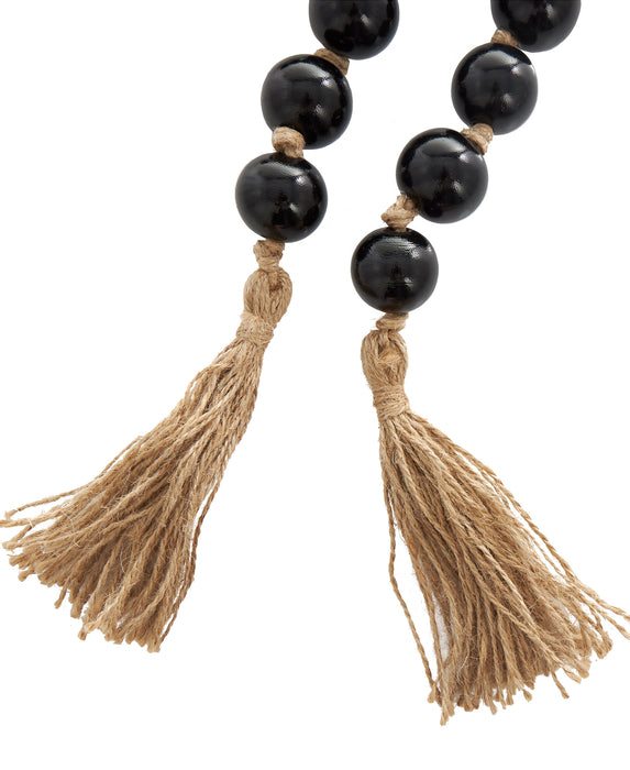 Glass 45\" L Beaded Garland - Dark Brown