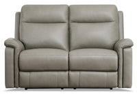 Hydeline Stanfield Power Reclining Loveseat - Grey