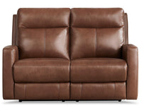 Hydeline Vienna Power Reclining Loveseat - Brown