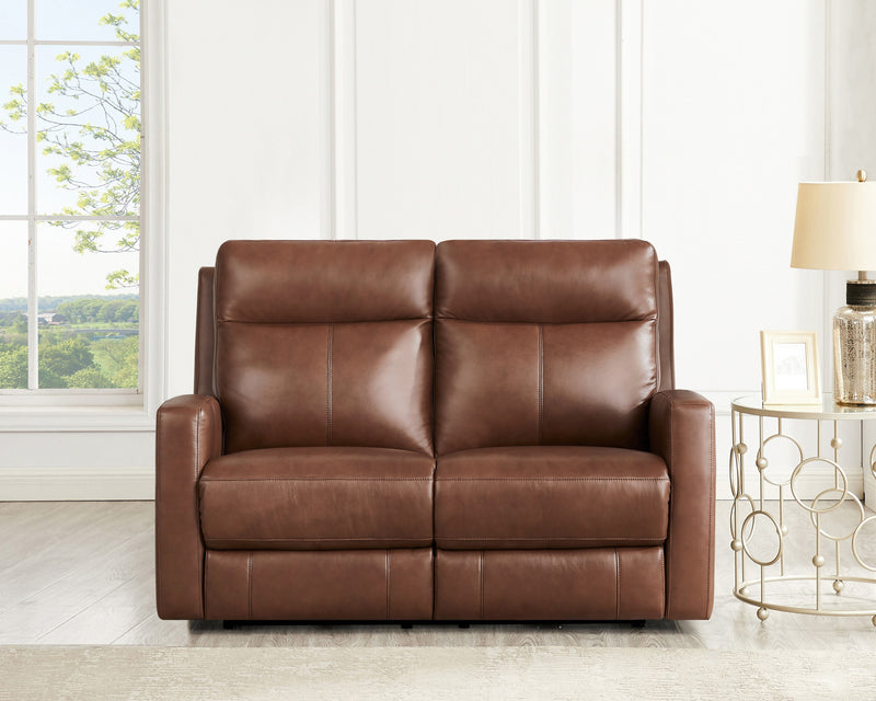 Hydeline Vienna Power Reclining Loveseat - Brown