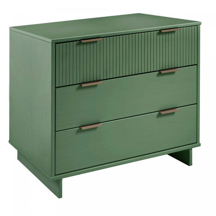 Granville Modern 2-Piece Dresser Set in Sage Green